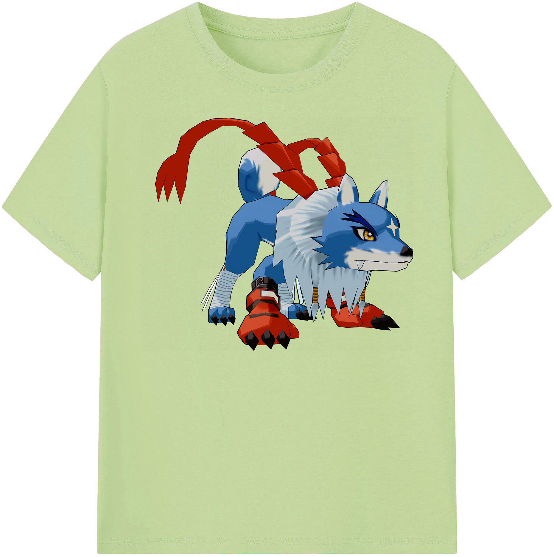 （画像用） Digimon デジタルモンスター/デジモン 綿100％半袖Tシャツ（フロントプリント）
